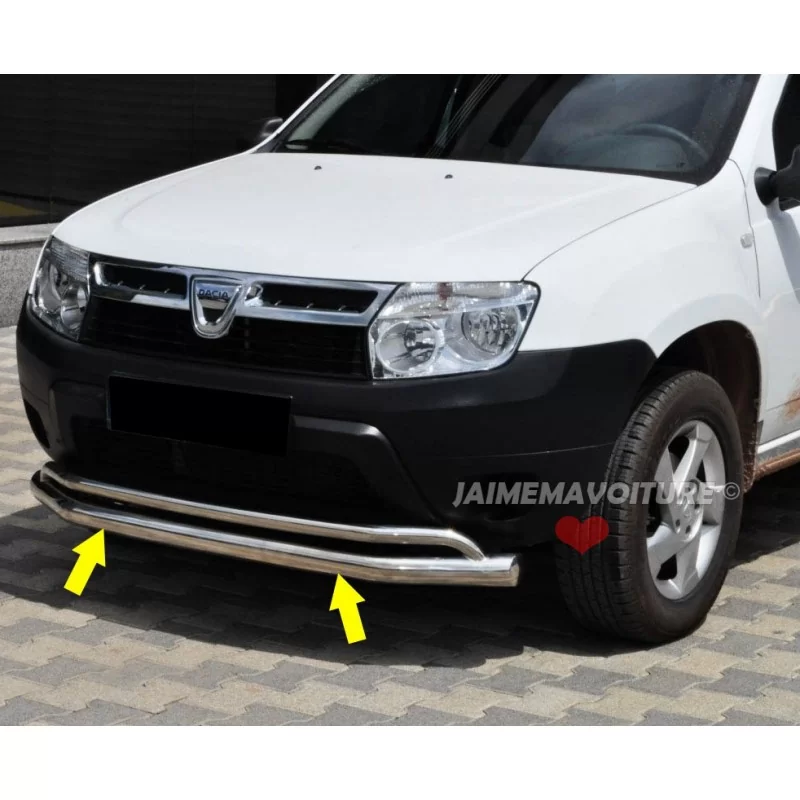 Barre alu de protection avant Dacia Duster