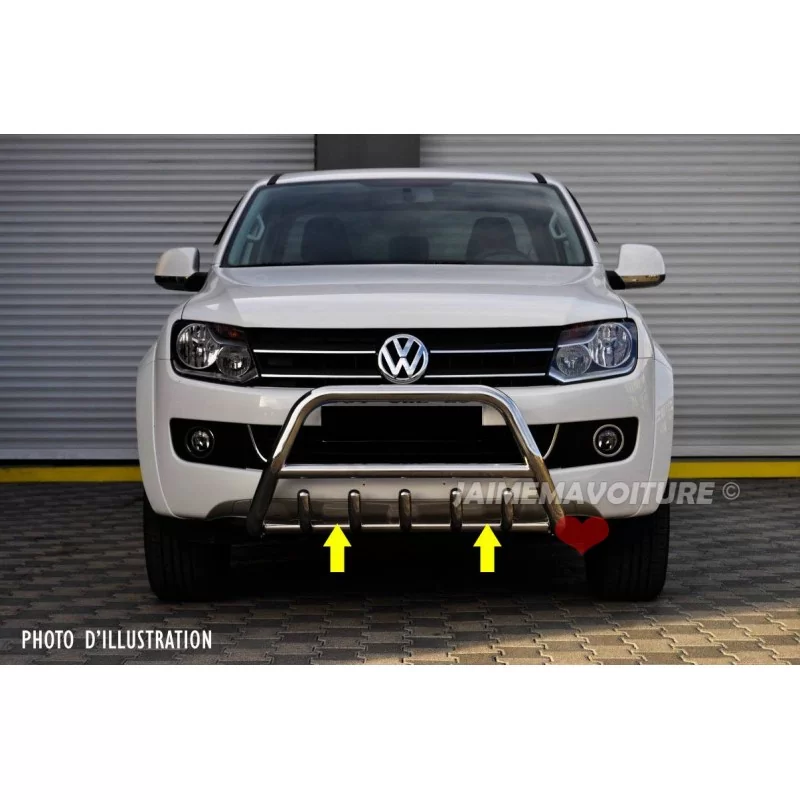 Bull bar in alluminio cromato VW Tiguan