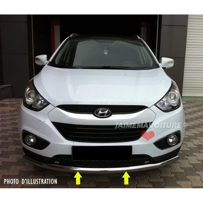 Barre alu de protection avant Kia Sportage