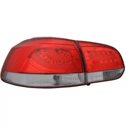 Rear lights new led tube VW Golf 6