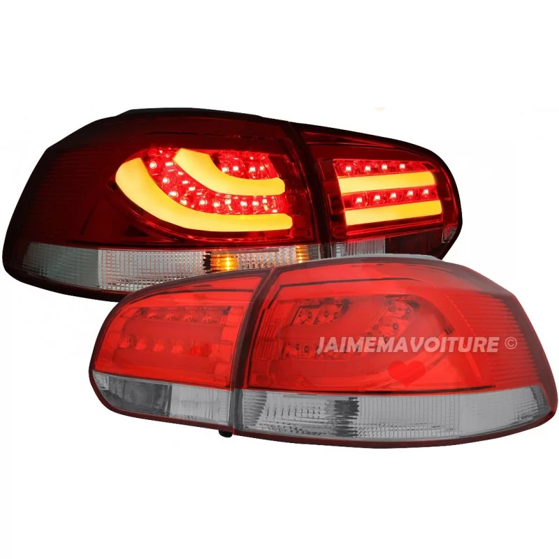 Rear lights new led tube VW Golf 6