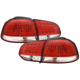 Golf 6 LED achterlichten Rood Wit