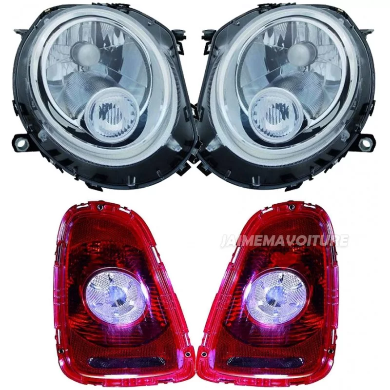 Blanco intermitente luces Mini Cooper