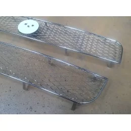 Grille chrome aluminum 2 Pcs stainless steel large PUNTO FIAT wand