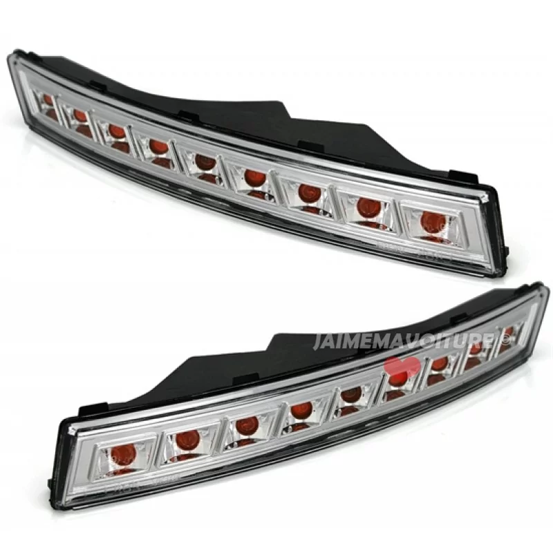 Flashing led VW Passat front bumper