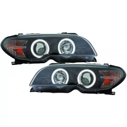 Ojos de angel faros BMW serie 3 E46 Cabrio taza