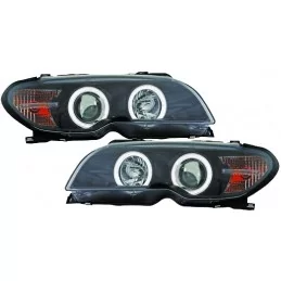 Headlights angel eyes BMW series 3 E46 Cabriolet Cup