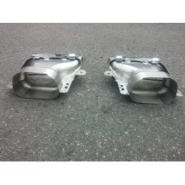 Dual exit exhaust Mercedes class S W221 AMG