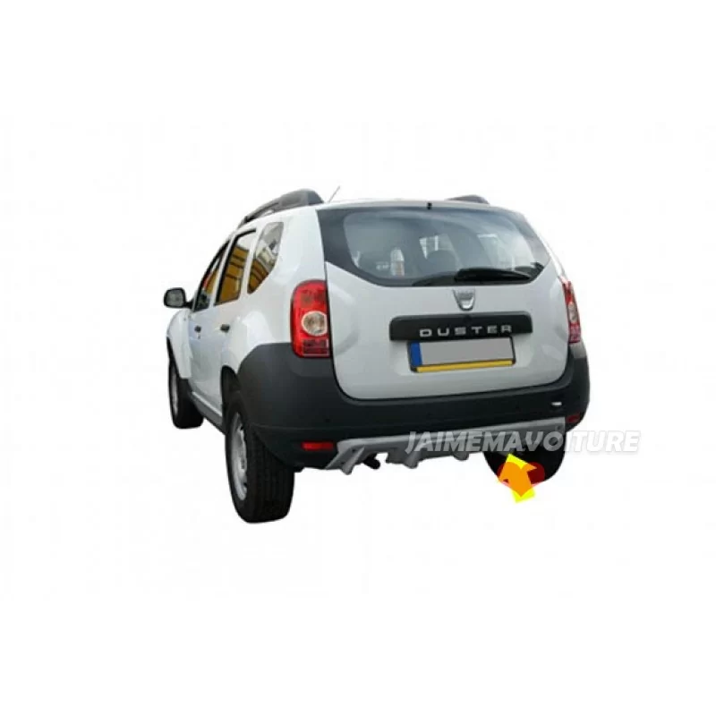 Zugabe von Stoßstange hinten Dacia Duster