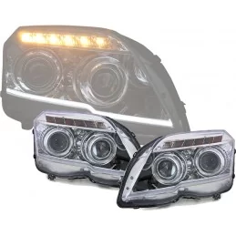 Mercedes GLK sportkoplamp - Chroom