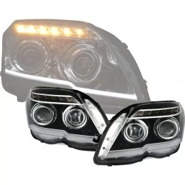 Mercedes GLK sportkoplamp - Zwart