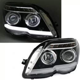 Mercedes GLK - black sport headlight