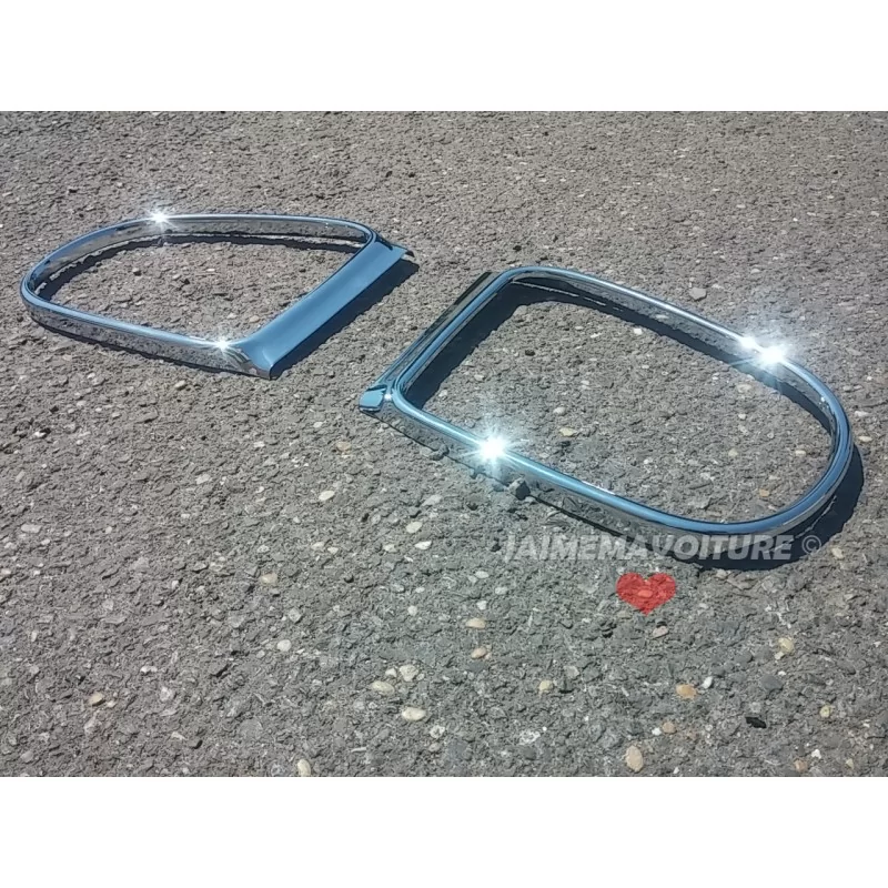 Spiegelomlijsting Mercedes ML chroom Spiegelomlijsting Mercedes ML chroom