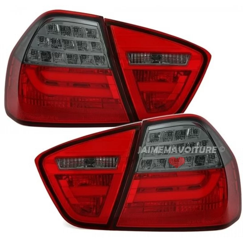 BMW serie 3 E90 - ahumado luces traseras rojo