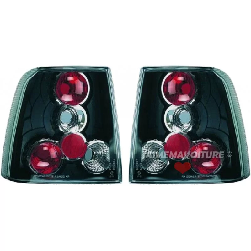 VW Passat rear Lexus black lights