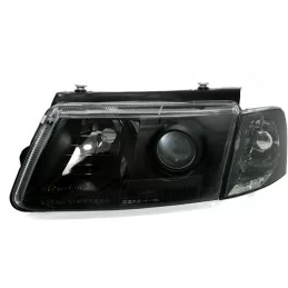 Negro faros delanteros VW Passat