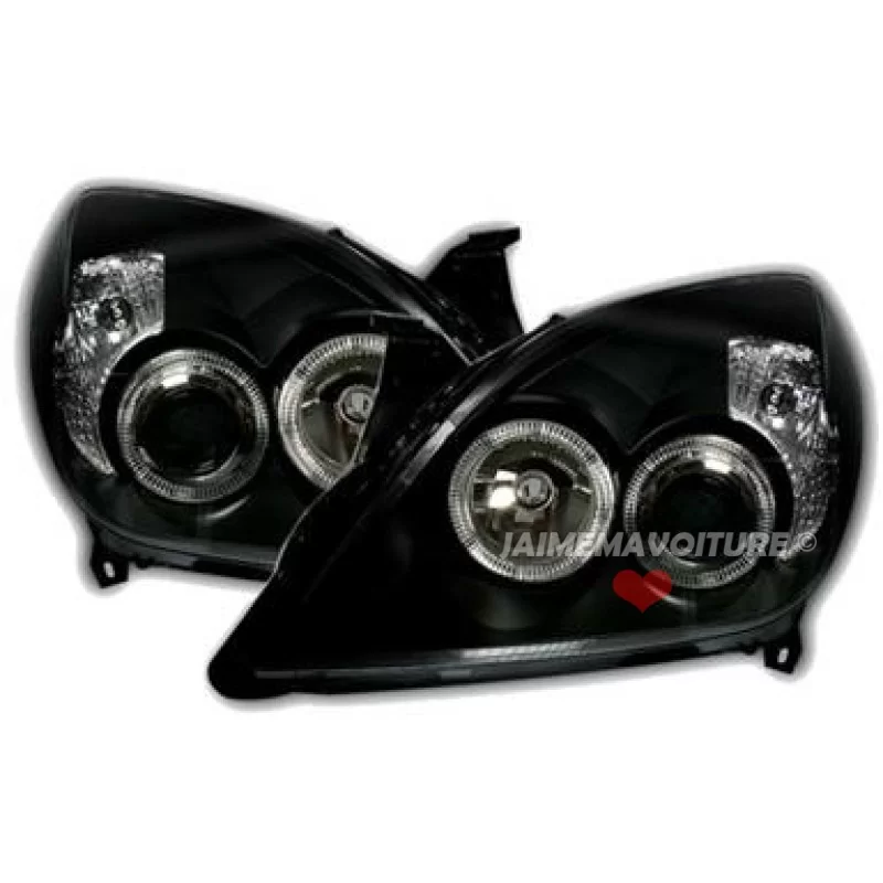 Opel Vectra C Angel Eyes Black