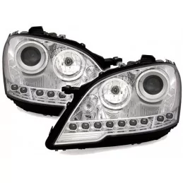 Front lights to leds Mercedes ML W164