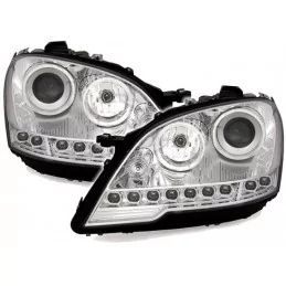 Phares avants à leds Mercedes ML W164