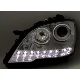 Phares avants à leds Mercedes ML W164