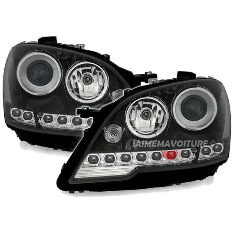 Front lights to leds Mercedes ML W164