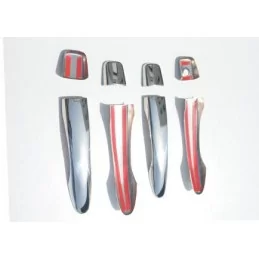 Covers Nissan QASHQAI 2 chrome door handle