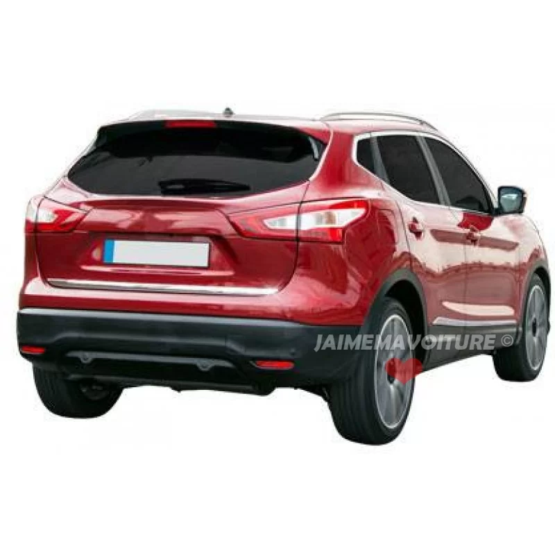 Nissan QASHQAI Chroom Kofferdeksel