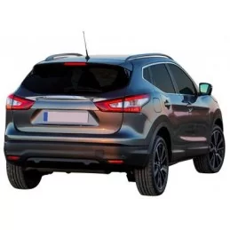 2014 Nissan QASHQAI aluminium krom bagagelucka handtag trim