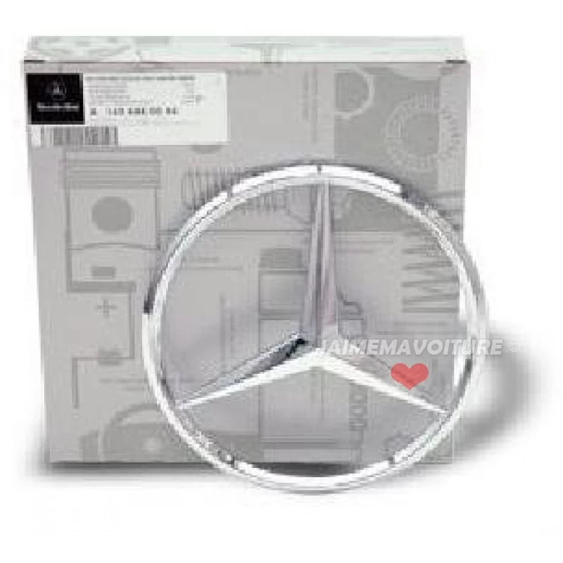 Mercedes grill-logotyp Mercedes grill-logotyp