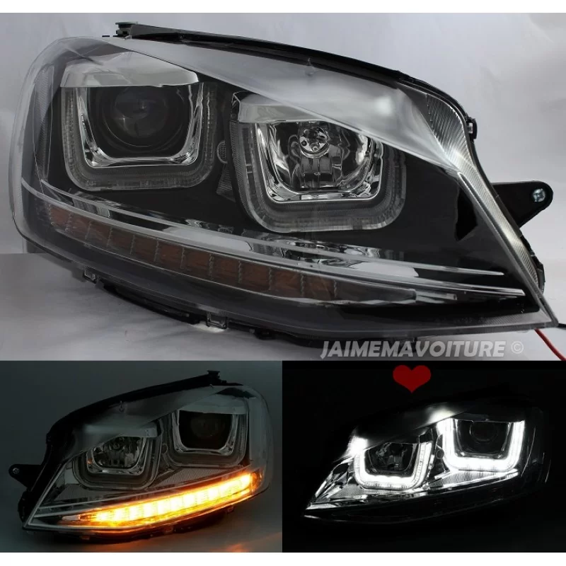 Golf 7 led front headlights