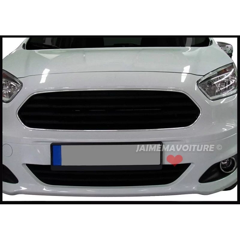 Added chrome bumper before 2014 Ford Tourneo Courier-[...]