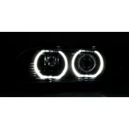 Headlights Angel Eyes LED BMW series 5 E39