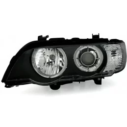 Front headlights Angel Eyes for BMW X 5 E53 2000 to 2003 - Xenon