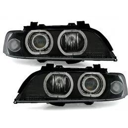 Before LED BMW series 5 E39 headlights