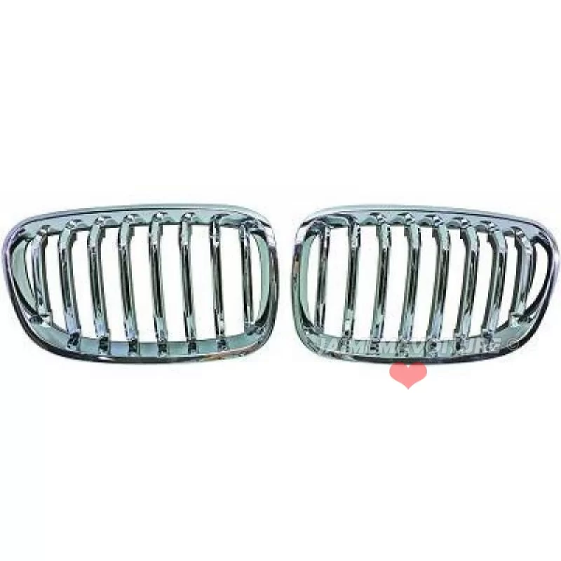 Calandre chrome BMW Série 1 2011-2015 F20 F21 Calandre chrome BMW Série 1 2011-2015 F20 F21