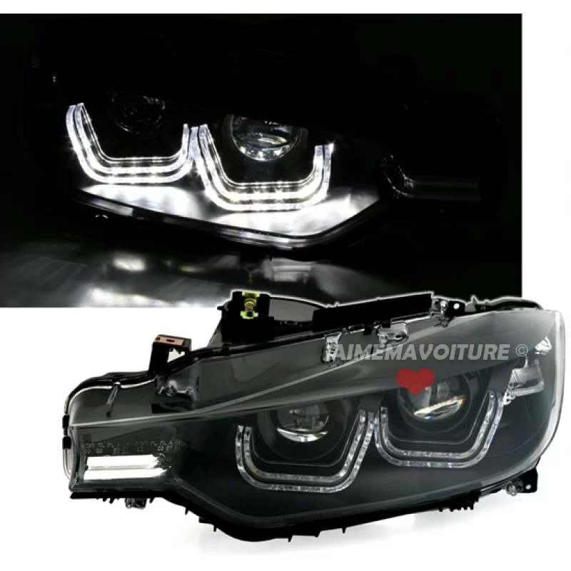 Frente faros LED T-BMW Serie 3 F31 F30