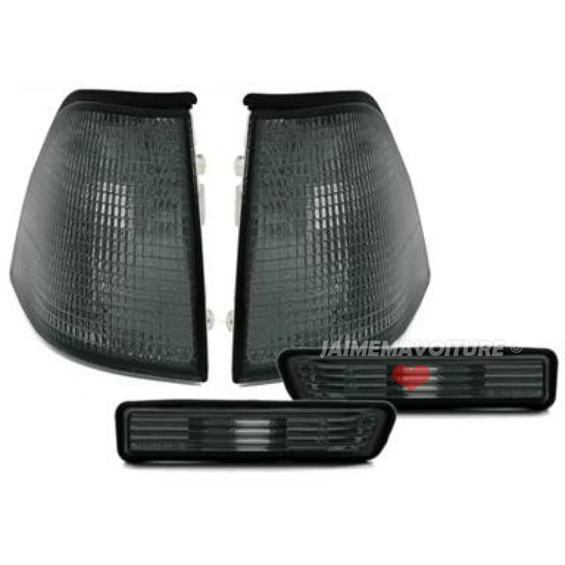 Kit clignotants avant et ailes BMW E36 coupé+cabriolet Gris Kit clignotants avant et ailes BMW E36 coupé+cabriolet Gris