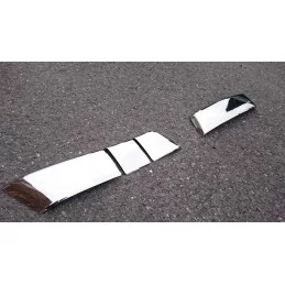 Rajout chrome pare choc Renault MEGANE III 2009- HB 5P/SW