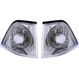 Pair of BMW 3 Series E36 Coupe Crystal V2 Chrome Turntables