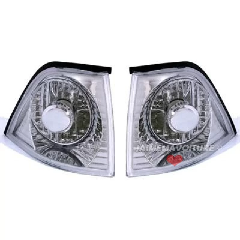 Pair of BMW 3 Series E36 Coupe Crystal V2 Chrome Turntables