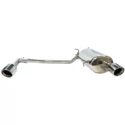 Double outputs "Duplex" Suzuki Swift exhaust silencer