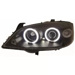 Front headlights angel eyes CCFL Opel Astra