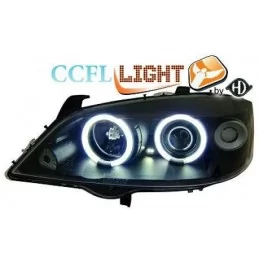 Fari anteriori CCFL Angel eyes Opel Astra