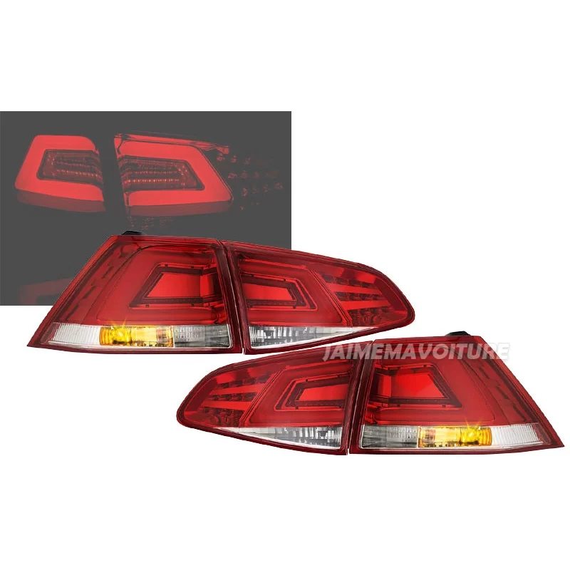 Taillights tube led Golf 7