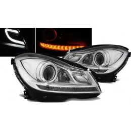 Front headlights led Mercedes C-class W204 2011 - 2014