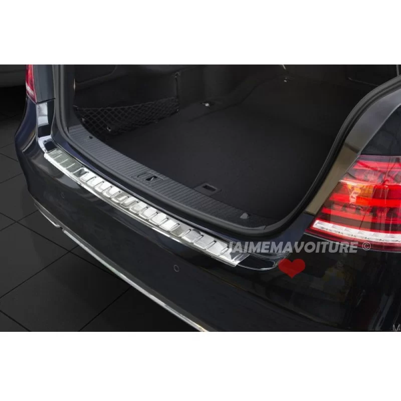 Mercedes Classe E W212 Facelift soglia di carico in alluminio cromato