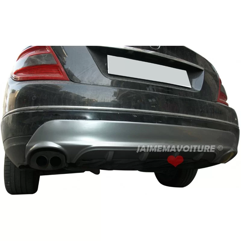 Mercedes Classe C W204 diffusore sportivo