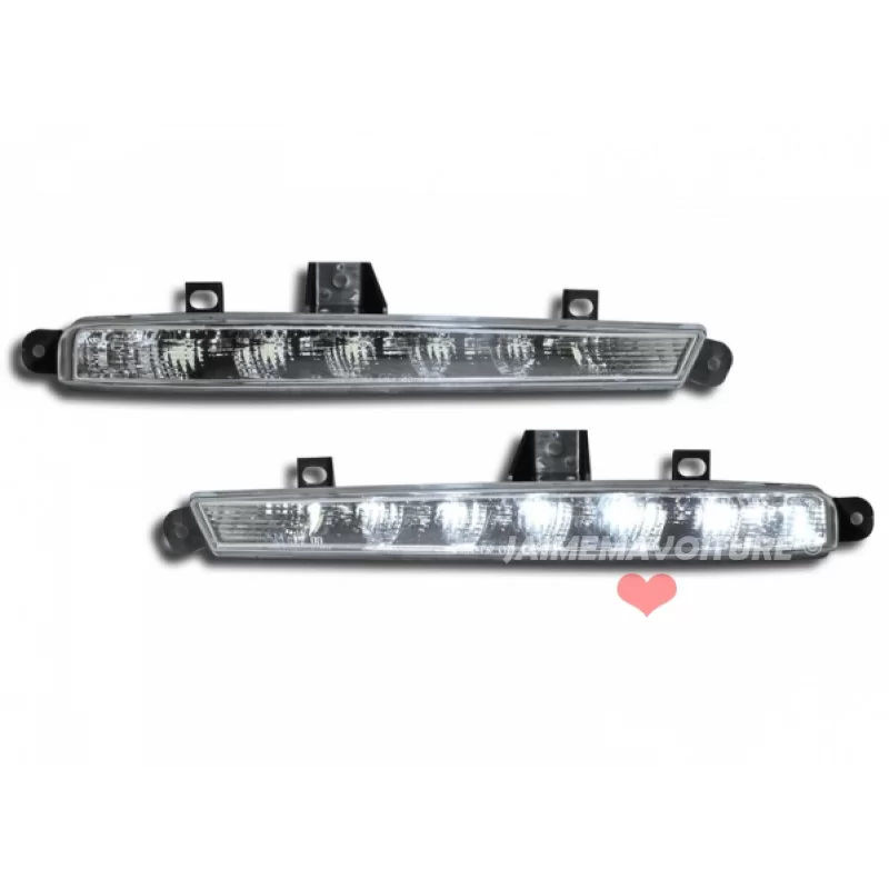 Feux diurnes led pare-chocs Mercedes S65 AMG W221 Feux diurnes led pare-chocs Mercedes S65 AMG W221