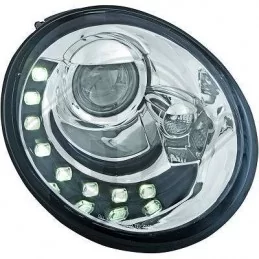 Luces led VW Beetle 1998-2005 cromo