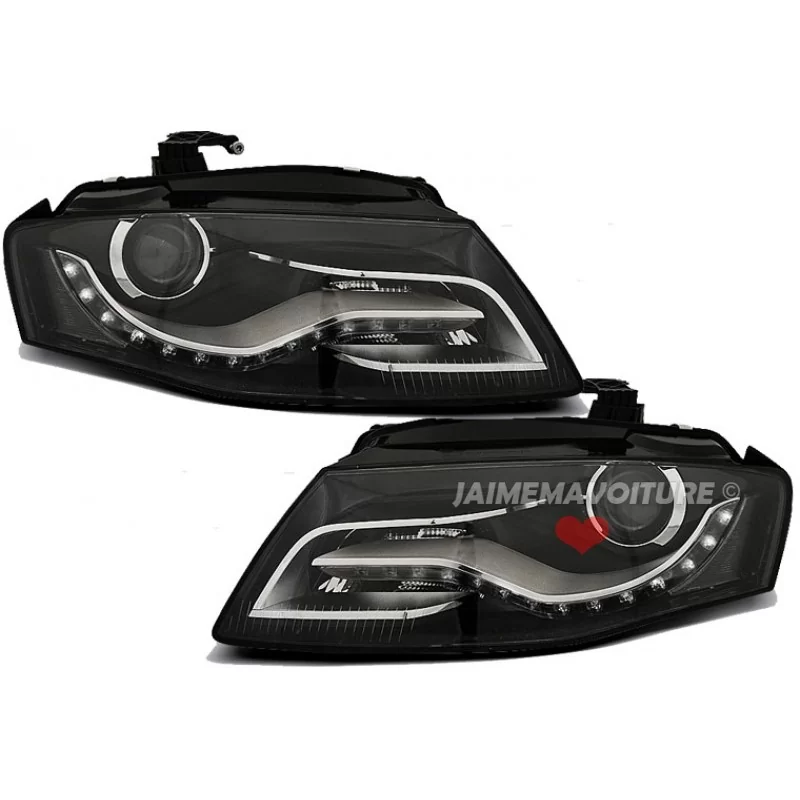 Phares avants led Audi A4 B8